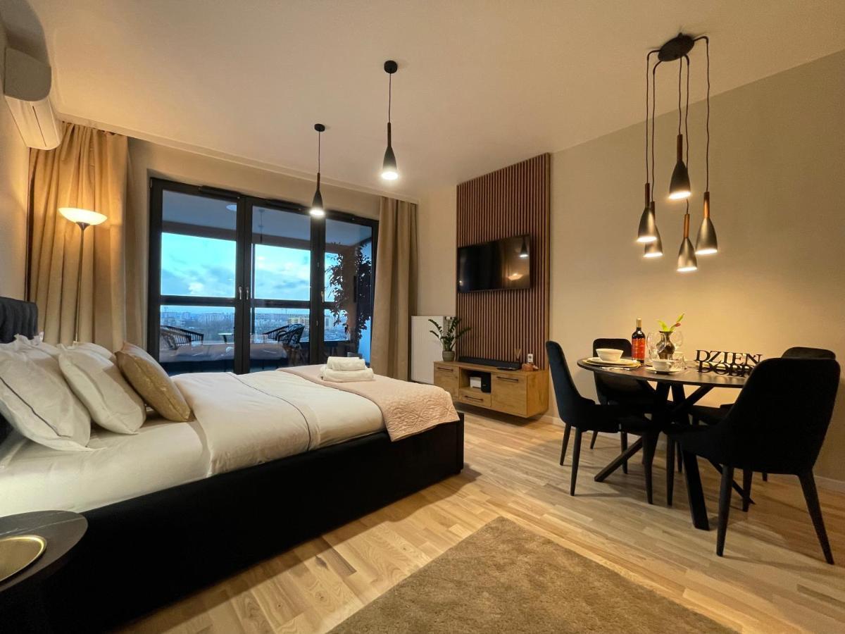 Vistula Terraces 10Th Floor Apartman Krakkó Kültér fotó