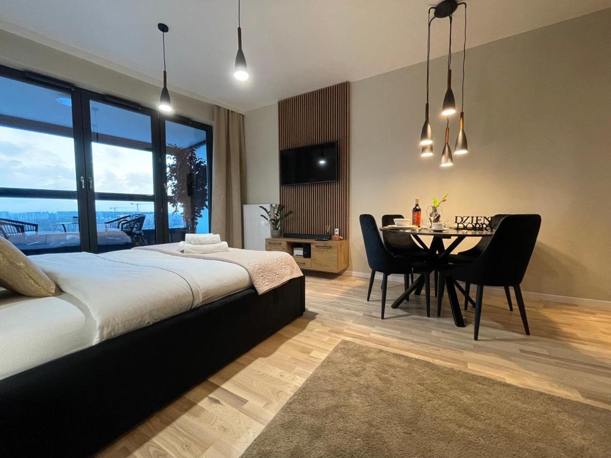 Vistula Terraces 10Th Floor Apartman Krakkó Kültér fotó
